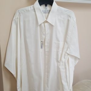 Geoffrey Beene Dress shirt - Almond NWT 17x32/33
